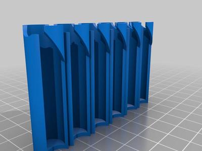 6 pack AAA battery holder (ANY NUMBER/SIZE POSSIBLE!)
