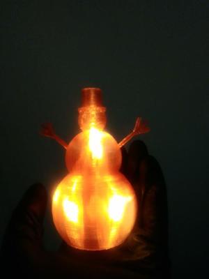LED snowman