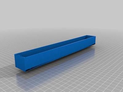 HO Scale 85' Coach Template for Large 3D Printers