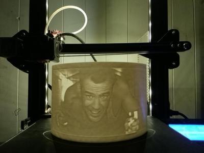 Die Hard Lithophane