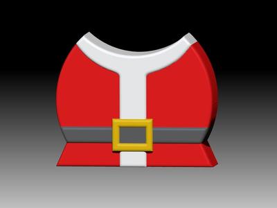 SANTA CLAUS CHEST SOLID SHAMPOO AND MOLD FOR SOAP PUMP