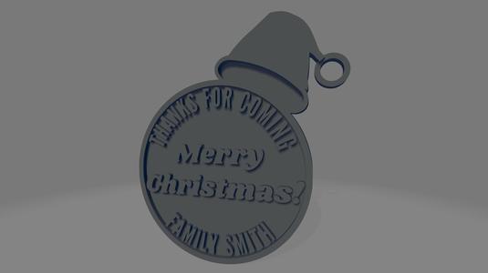 'Merry Christmas' Keychain - Smith Family Edition, Perfect Holiday Gift!