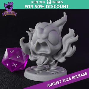 Fire Elemental - Chibi Forge