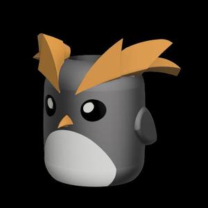 CUTE ANIMAL MULTICOLOR PLANTER - Penguin