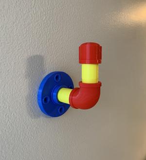 Fun Hooks - from plumbers fittings