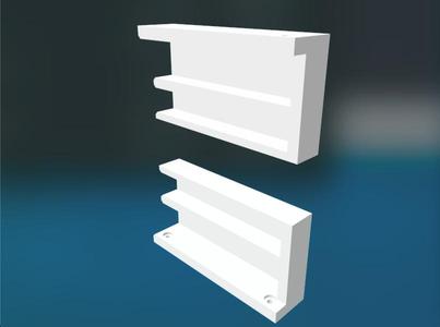 Notebook / Laptop (two) Wall Mount
