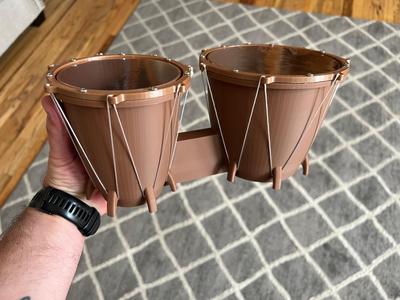 Double Bongo Drum