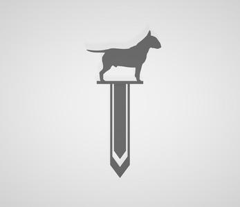 BULL TERRIER / DOG / ANIMAL / HOME / PET / BOOKMARK / GIFT / BOOK