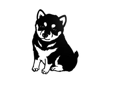 Puppy wall decor