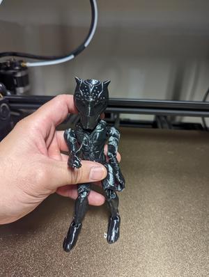 Flexi Black Panther STL