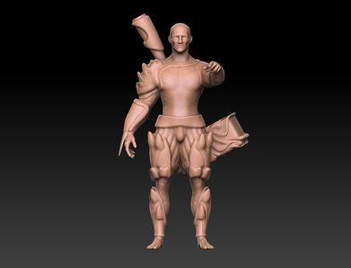 Mountain Goliath Barbarian Miniature DnD