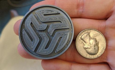Skydivers Supporting Sobriety (SSS) Coin
