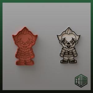 PENNYWISE (IT) KEYCHAIN + COOKIE CUTTER PACK - HALLOWEEN 2K23