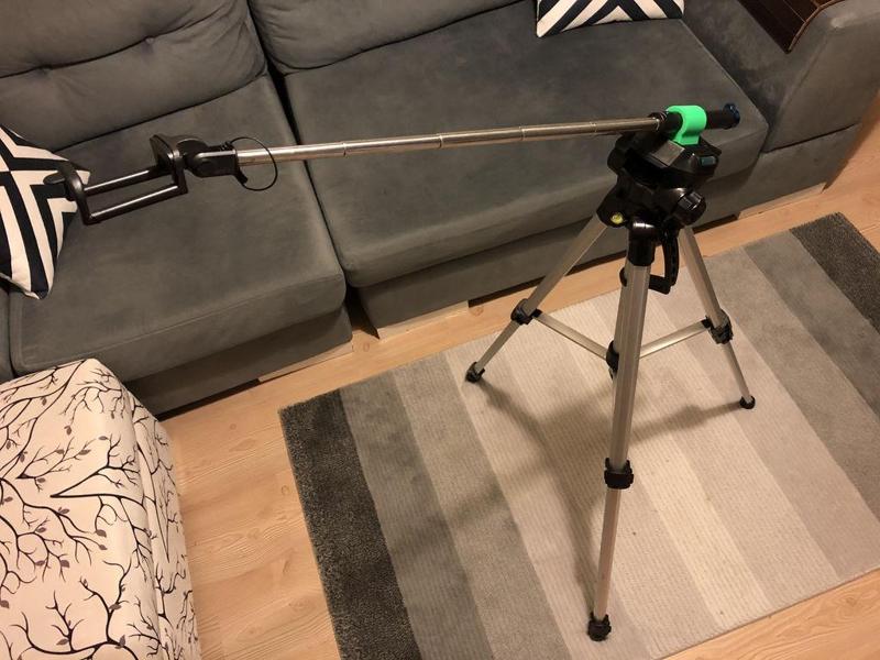 Tripod Overhead Adapter for Selfie Stick