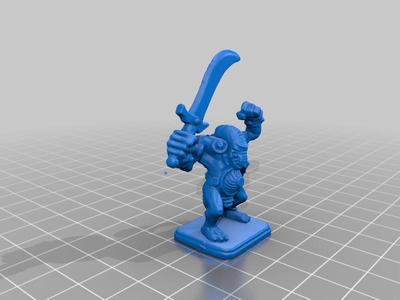 heroquest fimir with sword 3