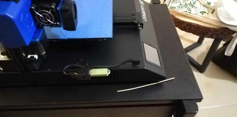 Artillery Genius usb cable support