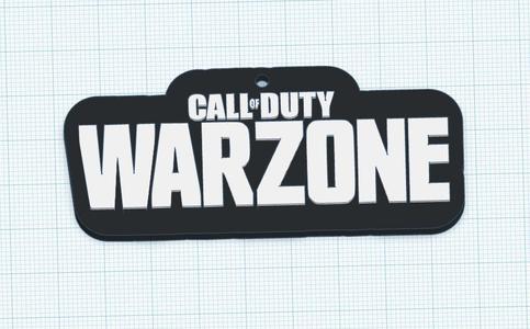 COD Warzone Keychain Logo