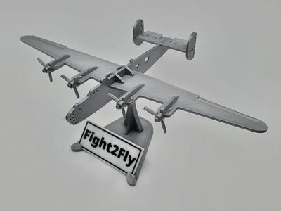 Consolidated B-24 Liberator WWII Bomber Model Kit