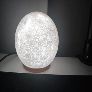 Moon Lamp with Base and Lights