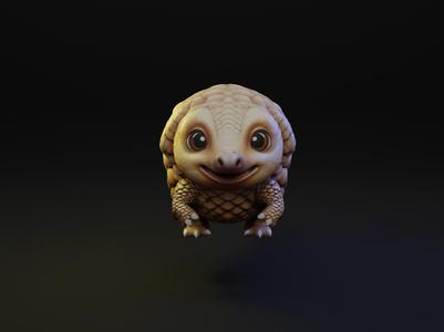 Pangolin Cartoon Animal