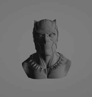 Black Panther bust