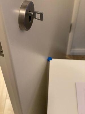 Doorstop for table edge