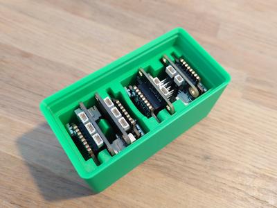 CyberBrick electronic Gridfinity container