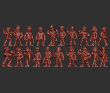 80's Action Hero Set