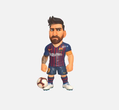 Lionel Messi - Animated Figure