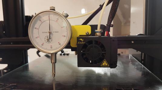 Ender 3 Pro Dial Indicator handle - very stable