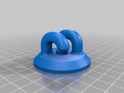 Ceiling safety hook for toggle bolts