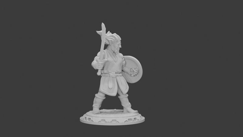 Fierce Viking Warrior