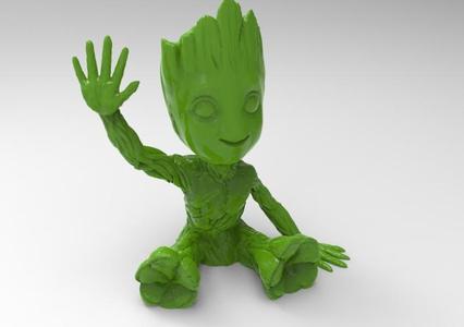 baby groot salt & pepper shaker