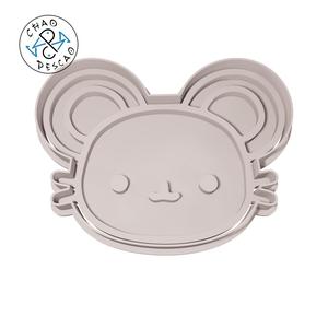 Mouse - Animal Kawaii Heads (no 17) - Cookie Cutter - Fondant - Polymer Clay