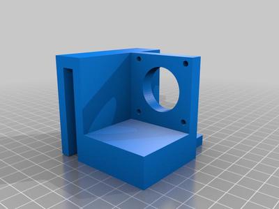 Anet A8 Screwless y-axis motor mount