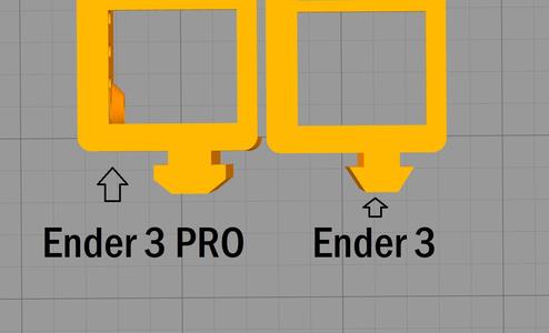 Ender 3 PRO Version - Raspberry Pi 2/3 mount