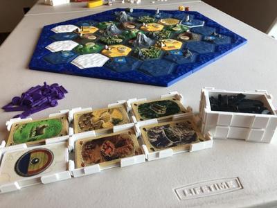 CATAN | Card + Pieces Storage