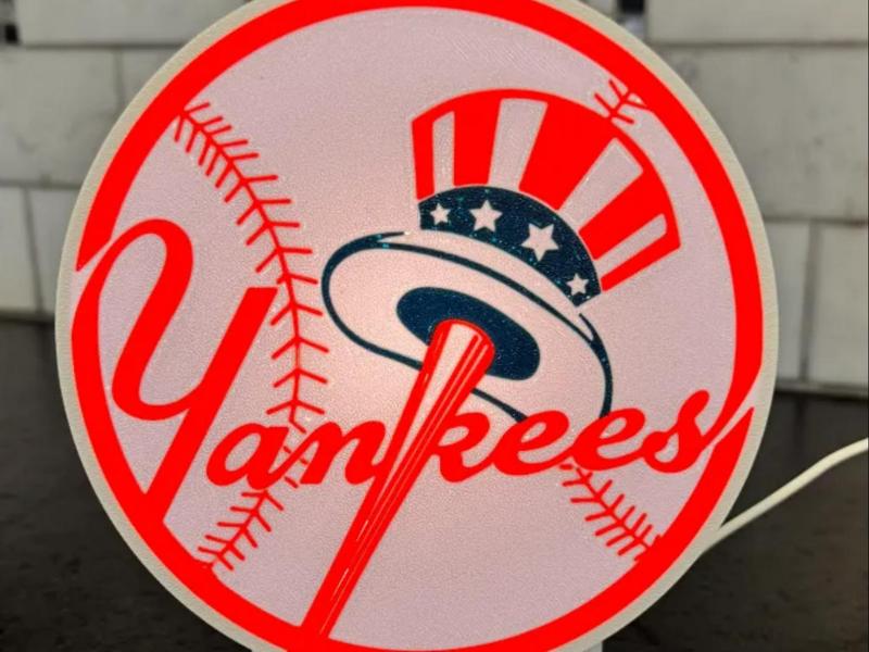 Yankees Logo - Flush surface