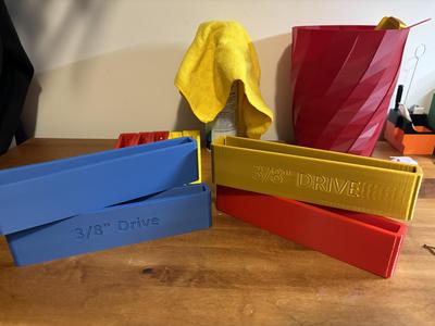 3/8 Inch Drive Socket Caddy