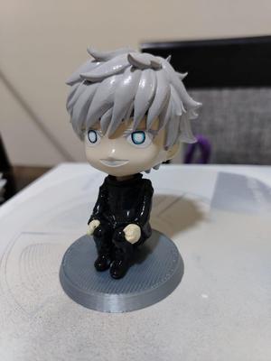 SATORU GOJO CHIBI 2 FAN ART 3D STL