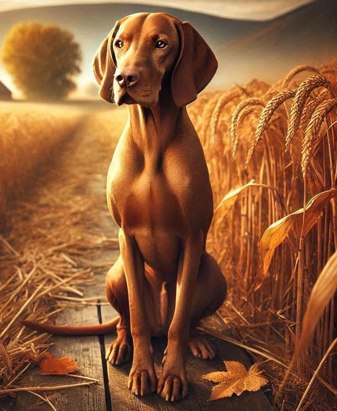 beautiful Hungarian Vizsla