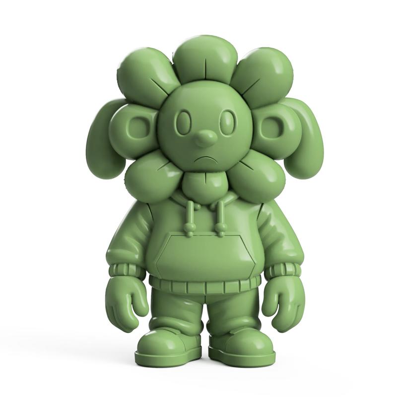Flower Man KAWS Style