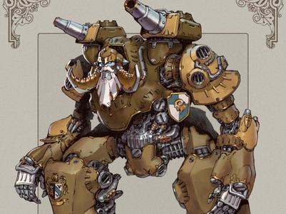 Steam Knight Mech Geraine