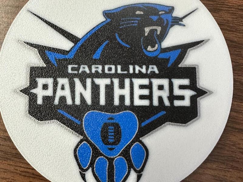 Carolina Panthers Coaster Set