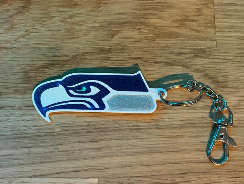 Seahawks Key chain 4 colors