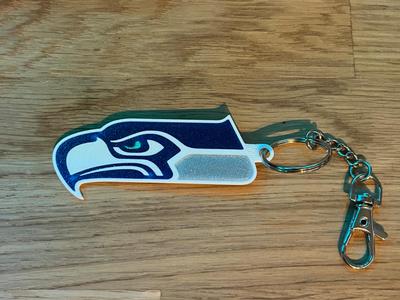Seahawks Key chain 4 colors