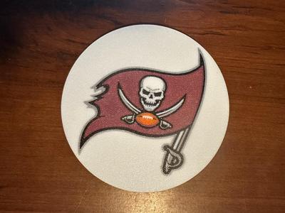 Tampa Bay Buccaneers Coaster Set