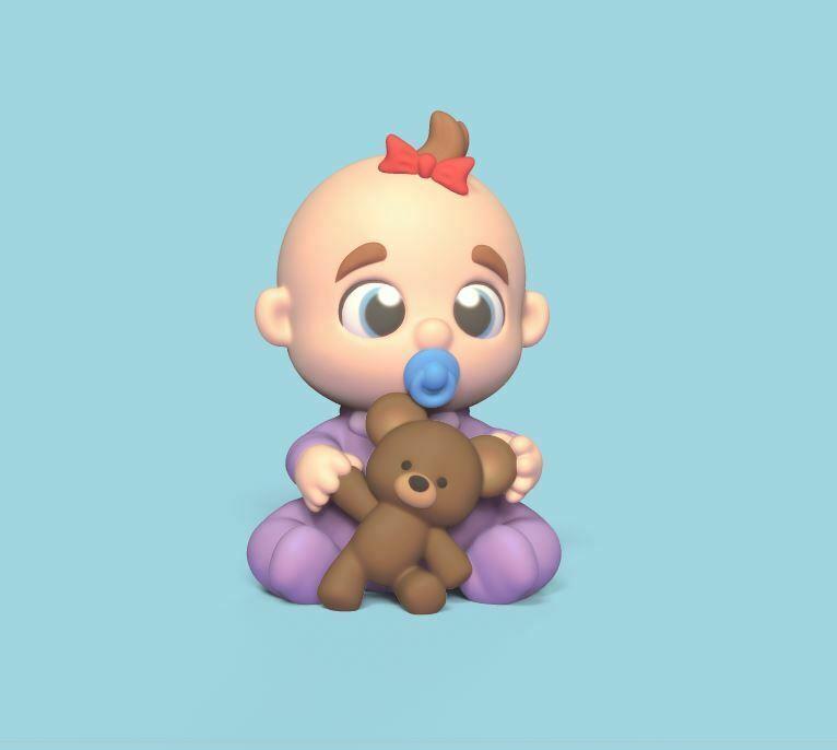 Baby and Bear Toy
