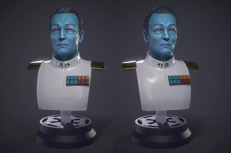 Grand Admiral Thrawn - Bust