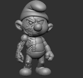 Smurf Robot